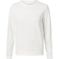 Gant for woman. 4202586 Off-white Tonal Shield crew neck sweatshirt (M), Casual, Cotton
