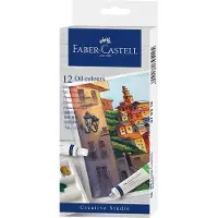 Faber-Castell Creative Studio -öljyvärit 12 väriä x 9 ml