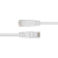 Deltaco – Cat6-verkkokaapeli, 5 m, valkoinen (210013)