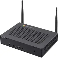 Asus Fanless Chromebox CF40 N4500, 8 Gt, 64 Gt -kannettava, musta