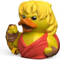 TUBBZ Rubber Duck Tubbz Street Fighter Ken Figure Keltainen