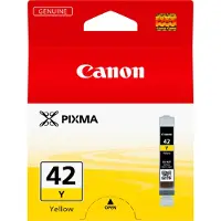 Canon CLI-42 Y Mustepatruuna Keltainen