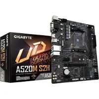 Gigabyte Moderkort - - A520M S2H - Micro ATX - Socket AM4 - DDR4 upp till 64 GB