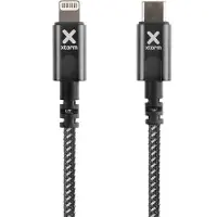 Xtorm CX2031 USB-C – Lightning -kaapeli, 1 m, musta