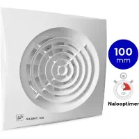 THERMEX Fan Silent 100 CRZ Scandic ajastimella (1-30 min.) Ilmavirta 95 m³/h