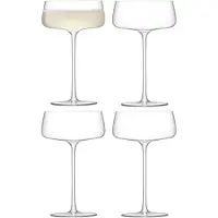 LSA International - Metropolitan Samppanjalasi coupe 30 cl 4 kpl