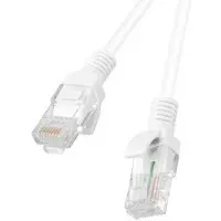 Lanberg PATCHCORD KAT.5E UTP 3M BIAŁY FLUKE PASSED 10-PACK
