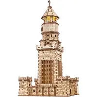 Ugears Lighthouse of Alexandria Faroksen majakka pienoismalli