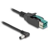 DeLOCK 80013, USB, DC 5.5, 3 m, Musta