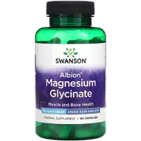 Swanson Health Albion Kelatoitu magnesium 133 mg - 90 kapselia