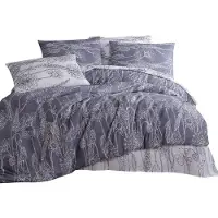 L'essentiel Maison Pearl vuodevaatesarja Lara Grey, 200 x 220 cm, 4-osainen