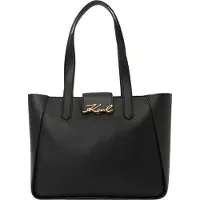 Karl Lagerfeld Skuare Shopperit Nahka 34 cm Musta