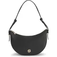 BOSS B-Icon Olkalaukku S Nahka 28 cm Musta