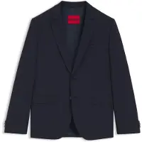 HUGO for man. 50540157 Jacket Arti navy (90), Casual, Party, Classic, Polyester