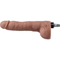 Lovense Varpos jäljitelmä Big Dildo, hiekanvärinen