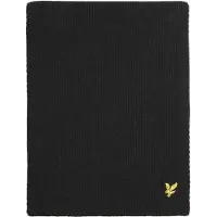Lyle & Scott Scarf - Black - 110X 20CM