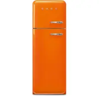 Smeg FAB30LOR6 Jääkaappi/Pakastin 172cm Saranointi vasemmalla Oranssi
