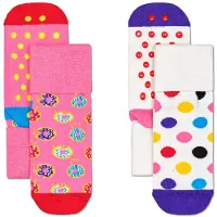 Happy socks Donut Anti Slip Sukat 2 Parit