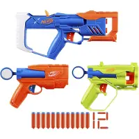 Nerf N-Sarjan Blaster - Kolmoistoimintapakkaus