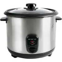 Emerio RCE-132390, Ruostumaton teräs, 2,2 L, Rotaatio, Lasi, 900 W, 300 mm