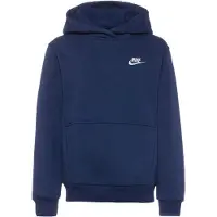Nike Collegepaita 'Club Fleece' laivastonsininen / valkoinen