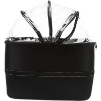 Trixie - Front Bicycle Basket Black 41 x 47 x 29 cm - Koirat - Koiran koulutus ja koiraurheilu - Pyöräilykorit ja tarvikkeet