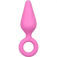 Easytoys Anal Collection - anustappi - pieni koko - silikoninen pinkki