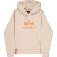 Alpha industries Collegepaita beige / oranssi