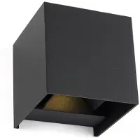 Sunwind Design Cube musta seinävalaisin