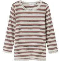 Name it Nmfwang Wool Needle Ls Top Noos - Pink - 104