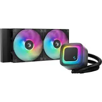 DeepCool LE240 V2, All-in-one-nesteenjäähdytin, 12 cm, Musta (R-LE240-BKAMMC-G-2)