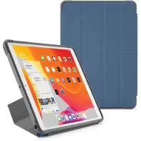 Pipetto Origami Shield, iPad 10.2" -suojakotelo, Sininen