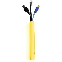 Multibrackets M Universal Cable Sock Self-Wrapping 19mm 25m - Kaapelisukka, keltainen