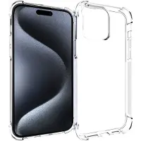 Insmat Impact Cover, iPhone 15 Pro Max -suojakuori, Läpinäkyvä