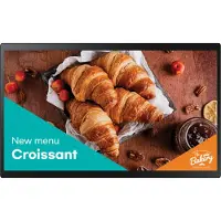 Samsung 23,8" QB24C-T, Full HD -kosketusinfonäyttö, musta