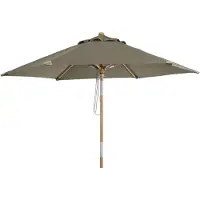 Brafab , Trieste puinen päivänvarjo 250 cm - Taupe