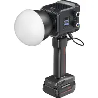 SmallRig 5383 RC 100C COB LED Video Light Kit Ink Blue / With Battery Grip Handle