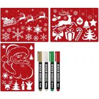 Creative Craft Group Xmas Window Decoration Set