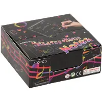 Pocket Money Magic Color Scratch Notes with pen. 100 Sheets