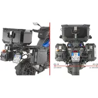 Kappa monokey cam-side contour sivulaukkuteline bmw r1300gs 2024-25 (alumiinilaukut)
