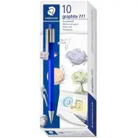 Staedtler Mechanical pencil graph.B 10 pcs 05mm Blue