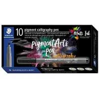 Staedtler pigment calligraphy pen 10 pcs violet