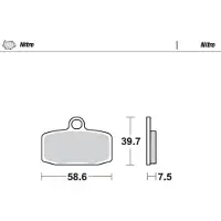 Moto-Master Gasgas/husqvarna/ktm/sherco 097421 Sinteroidut Jarrupalat