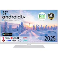 Finlux 32 tuumainen G8 Android TV (2025) Valkoinen