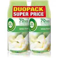 Air Wick Freshmatic White Flowers ilmanraikastin täyttöpakkaus tuoksuva DUO 2x250 ml