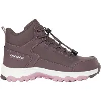 Viking Akkarvik Mid SL WP Vuorelliset Lenkkarit, Plum/Pink, 34