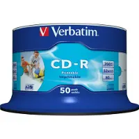 Verbatim CD-R 52x 700 MB/80 min 50 kpl CD-R -levy