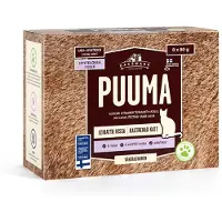 Dagsmark Petfood Oy Puuma 8 x 80 g kana ja hyönteinen leikatulle kissalle hyytelössä kissan märkäruoka