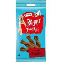 Frolic 18x6kpl Rodeo Twistos naudanliha koiran herkut
