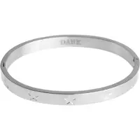Dark Star Bangle Silver